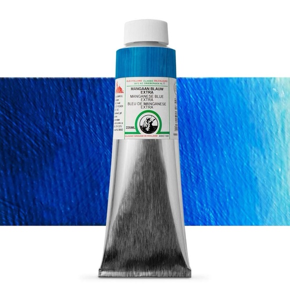 Old Holland : Classic Oil Paint: 225 ml Manganese Blue Extra - Picture 7 of 8